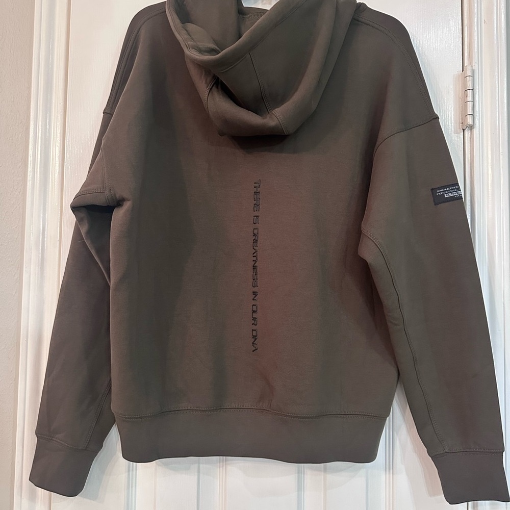 Actively Black Men's Hoodie View 2